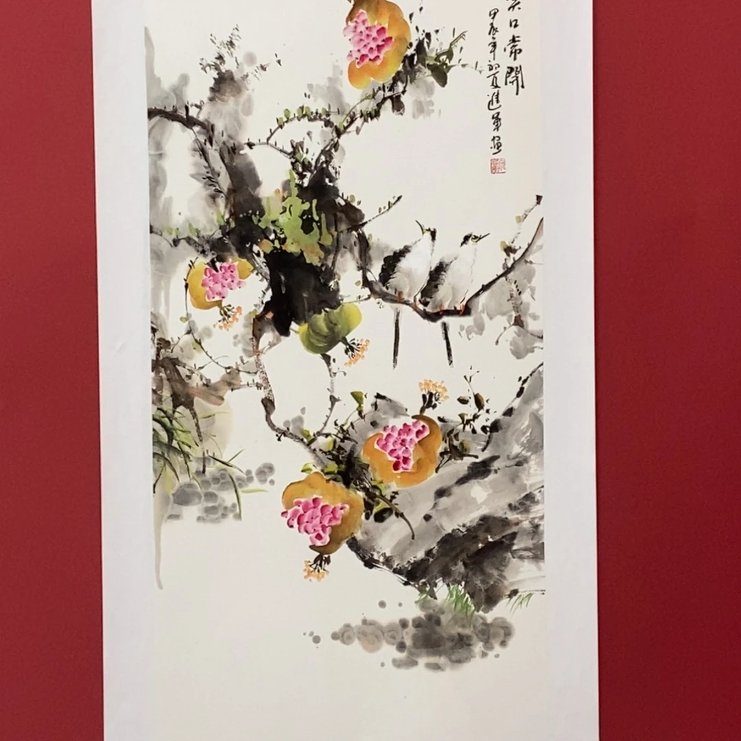 国画文进军三尺精品佳作