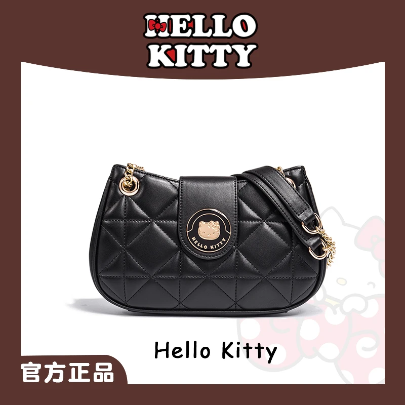 HELLO KITTY/凯蒂猫【春上新】新款菱格纹-百搭手提斜挎包包