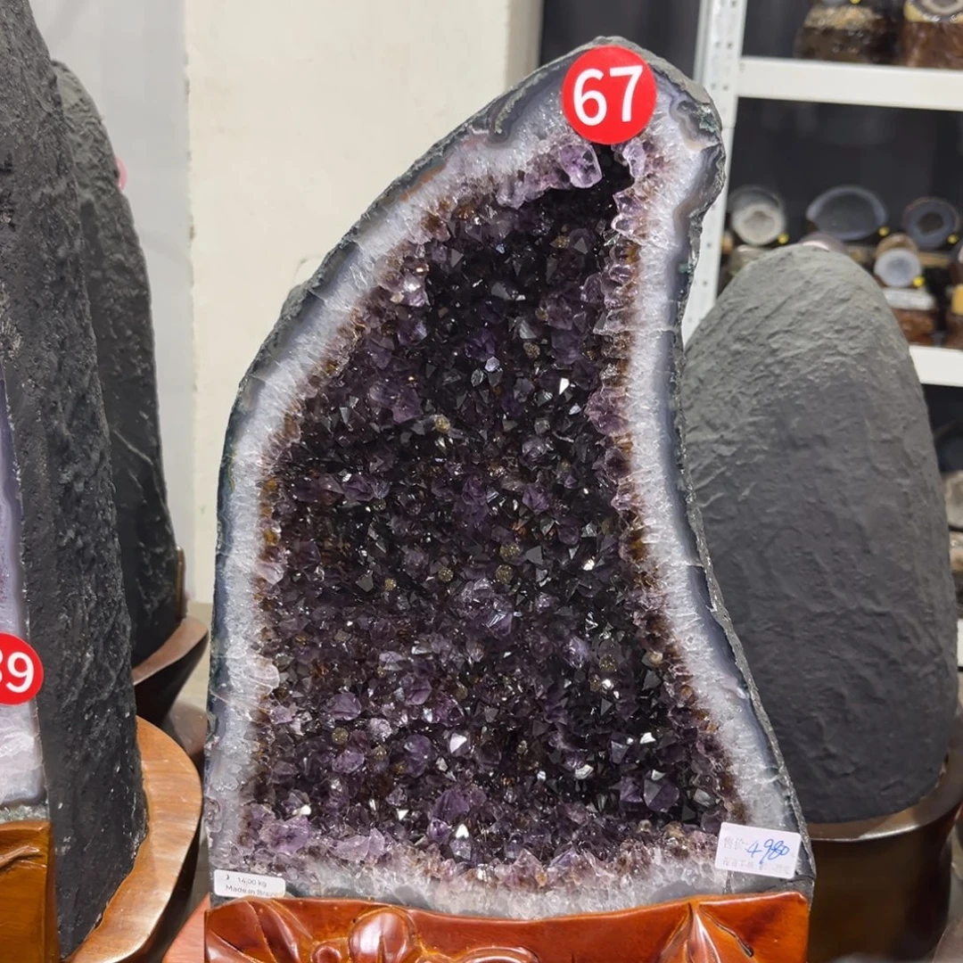 摆件未镶嵌紫晶水晶