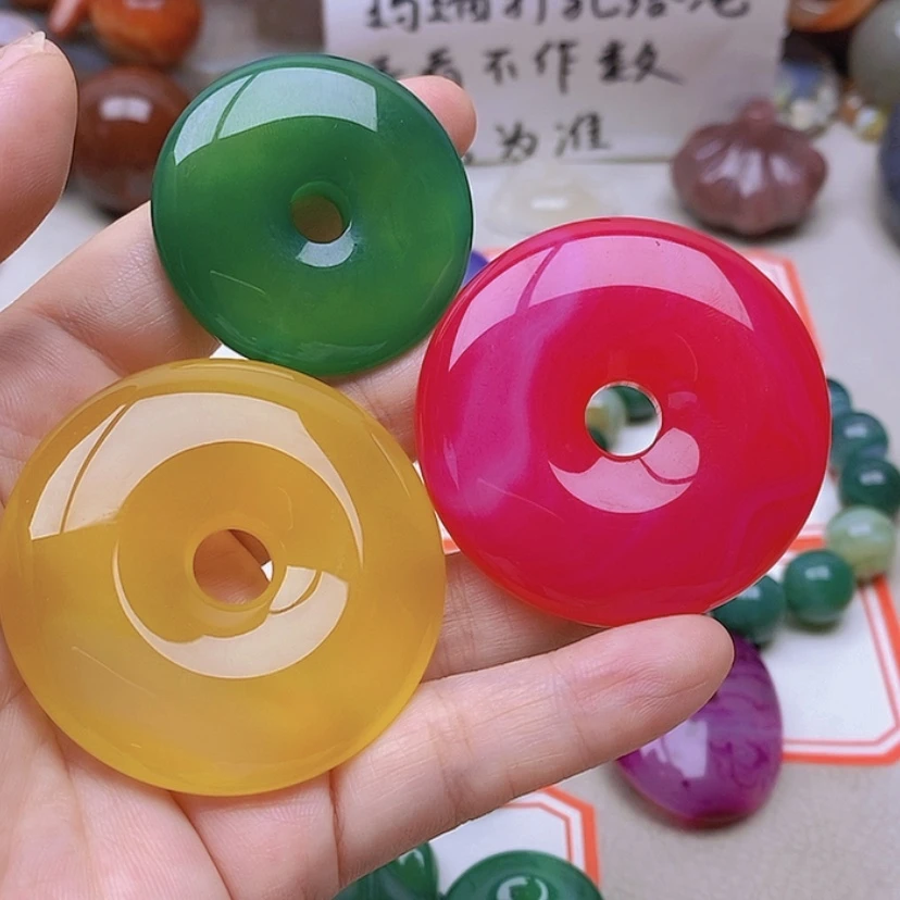 【闪购商品】未镶嵌玛瑙/玉髓珠宝半成品依****绣