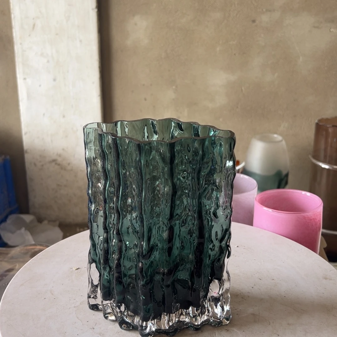 弘扬琉璃花器高度20