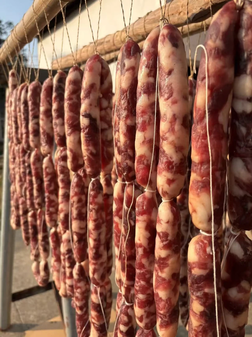 阿欣专属安徽黄山手工土猪香肠传统工艺