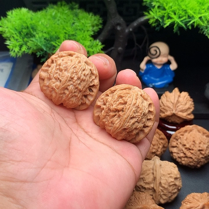 吊坠文玩核桃39白狮子