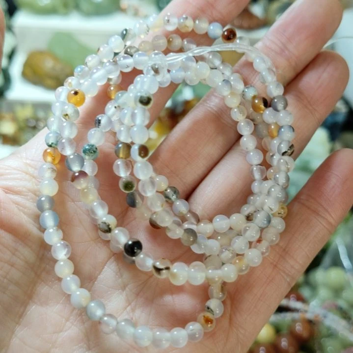 玛瑙手饰未镶嵌手串款式项链两用