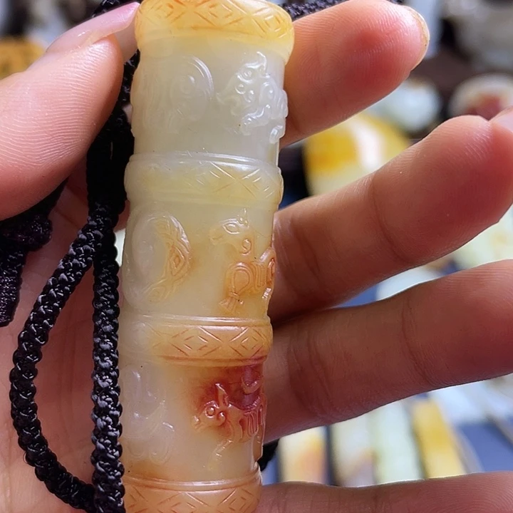 前***3颈饰未镶嵌和田玉