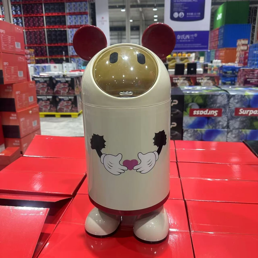 创意垃圾桶ins可爱家用卡通厕所厨房客厅卧室纸篓耳朵收纳桶
