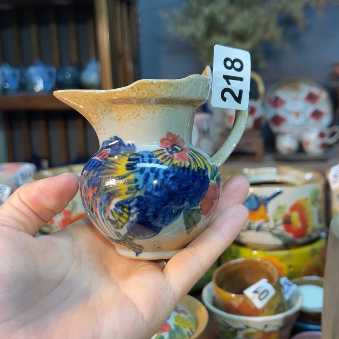 杯素浅陶瓷手工手绘