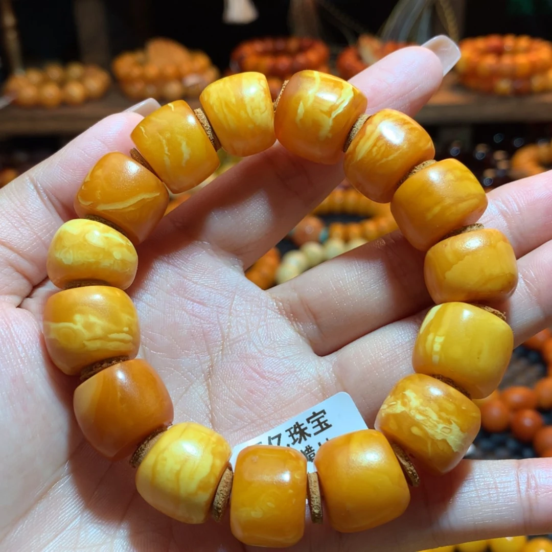 【闪购商品】手串蜜蜡未镶嵌蜜蜡手串