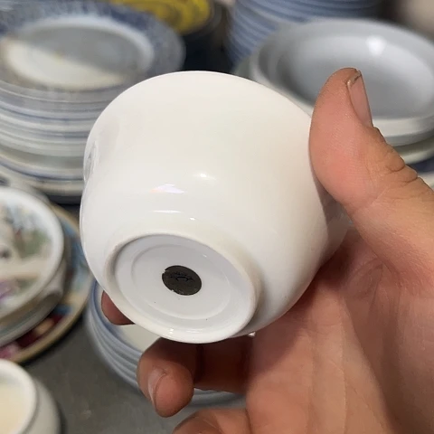 瓷其他大球泥手工杯一个