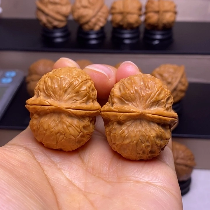 把件文玩核桃金龟子元宝43