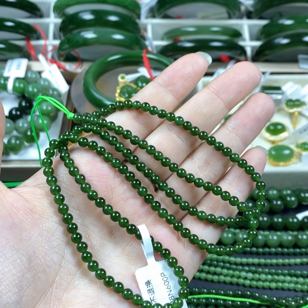 和田玉（碧玉）颈饰未镶嵌4m