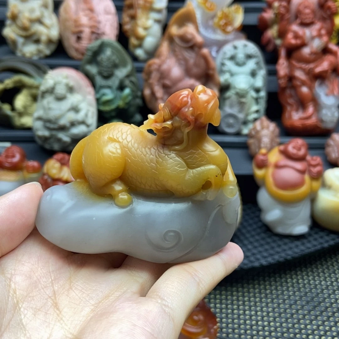石英质玉挂件/摆件/手把件未镶嵌