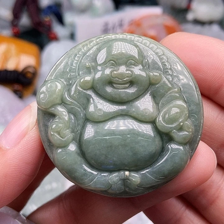未镶嵌挂件翡翠翡翠