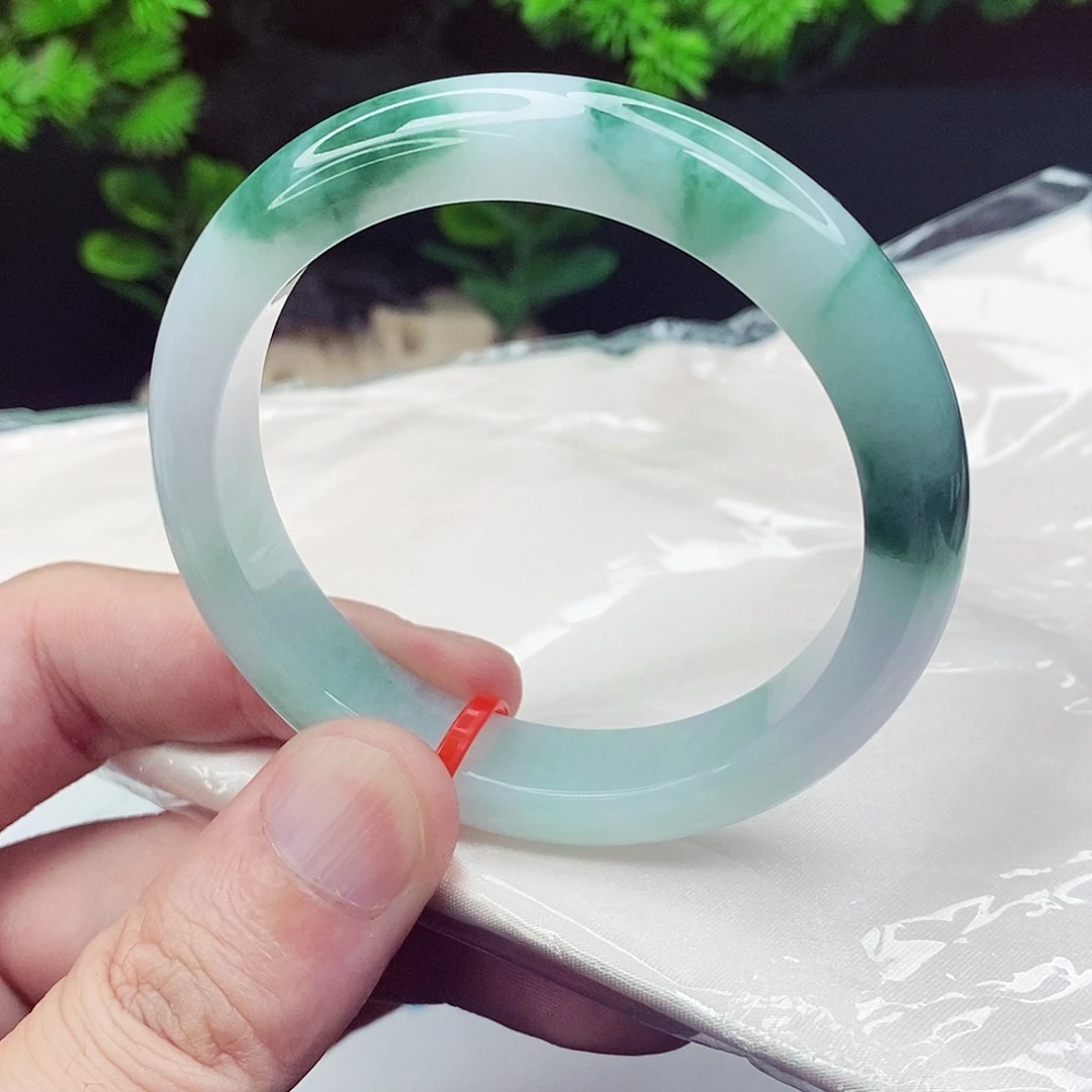 未镶嵌手镯翡翠55圈
