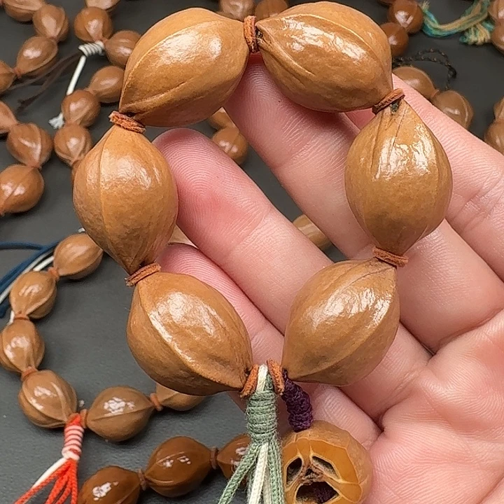橄榄核手串/手链精品小手捻18✖️28原生态梅林铁核头货
