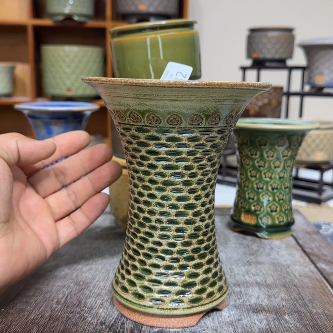 手工花盆 032 内口口径 8 cm