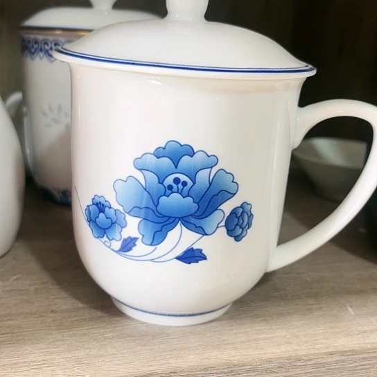 盘办公杯一个陶瓷陶瓷