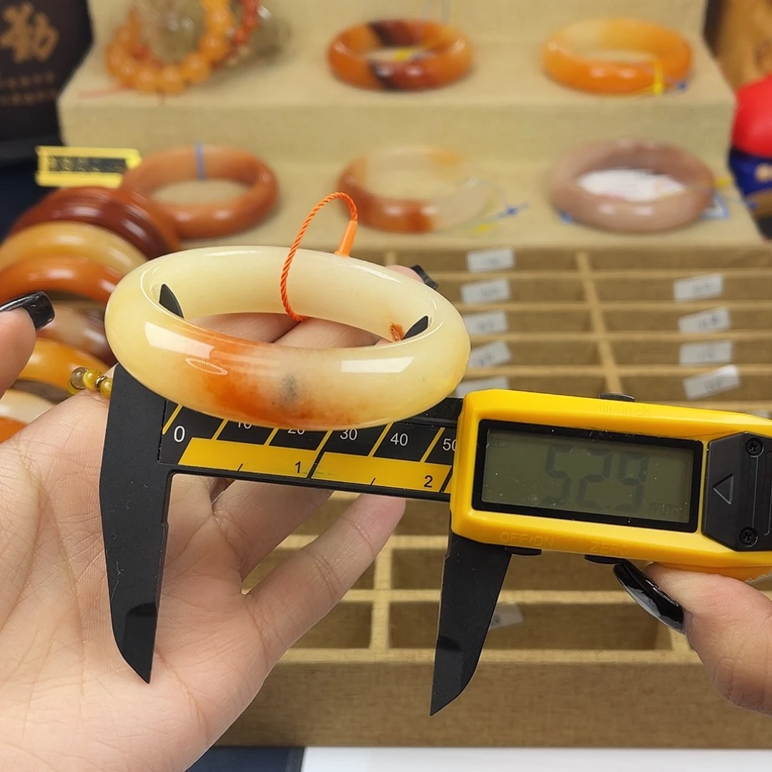 非金属无129号 茄山老油料 53圈口 红心一点糖