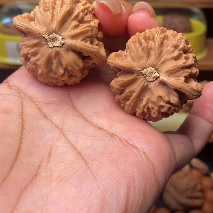 ㊤***㊎吊坠文玩核桃40全品宫灯