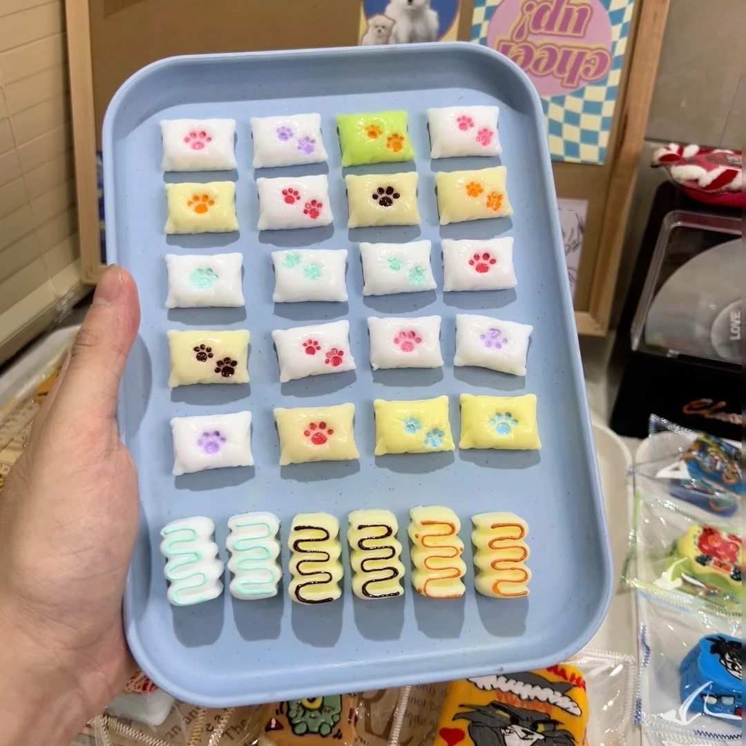 猫爪小枕头｜奶油条｜吐司片 捏捏小鼻嘎