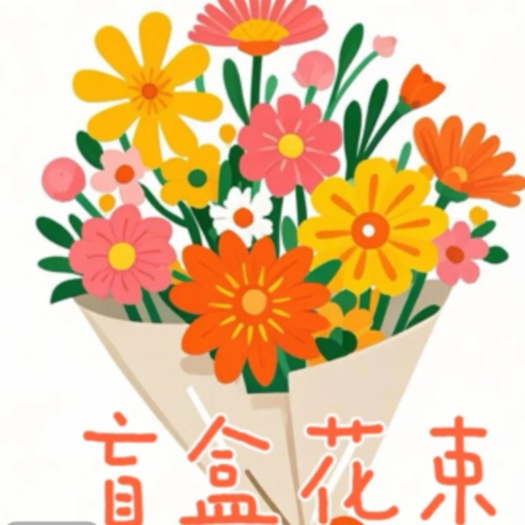 夏日清新盲盒花束
