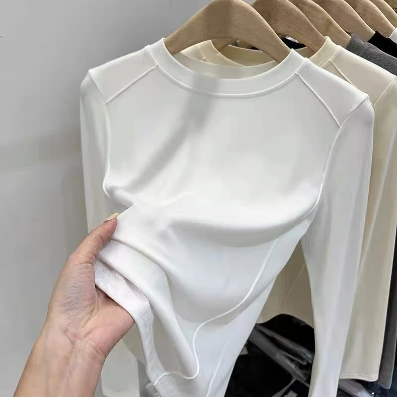 A57#净版白色上衣女