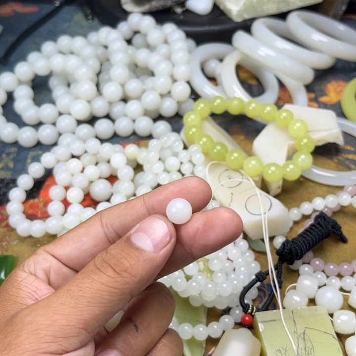 我***你手链未镶嵌和田玉（糖玉）
