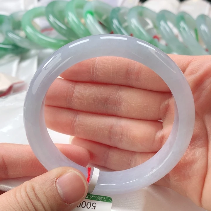 翡翠手镯未镶嵌缅甸A货翡翠手镯