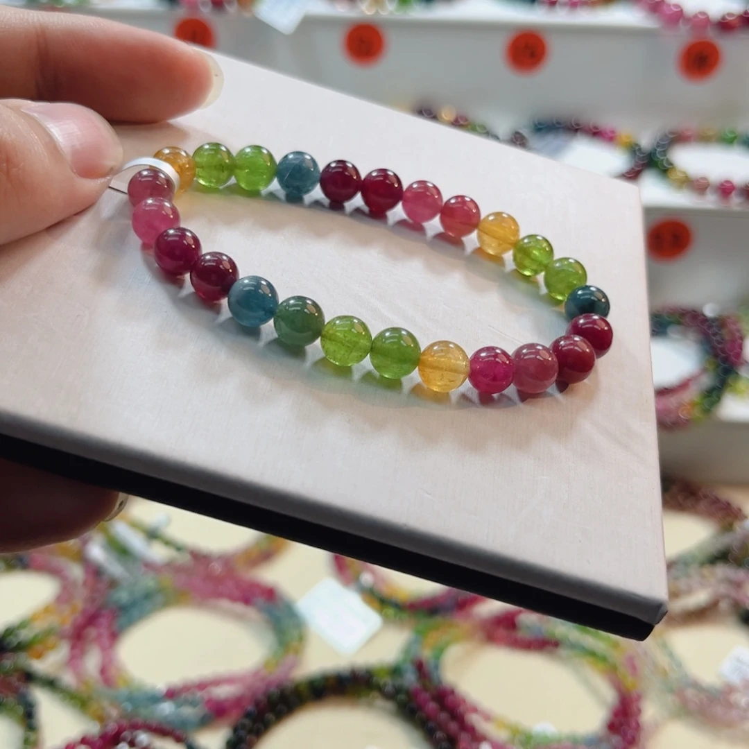 未镶嵌手串碧玺碧玺