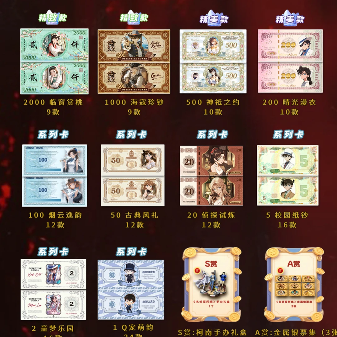 织梦文创【名侦探柯南—钞级大富豪】 重磅来袭！