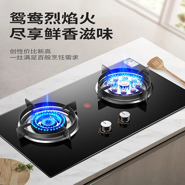 樱花仙子燃气灶台式天然气炉具猛火嵌入式煤气灶双灶家用液化气