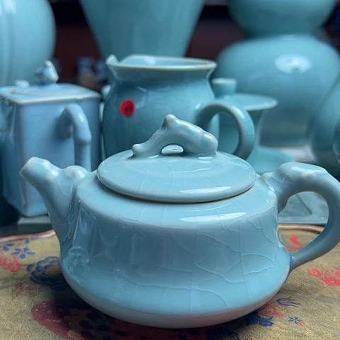 汝瓷龙鼎壶福利特惠