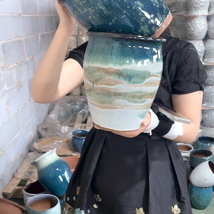 红陶瑕疵高22/18颜色随机