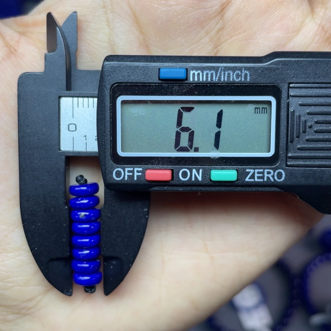 未镶嵌青金石6mm隔片配饰