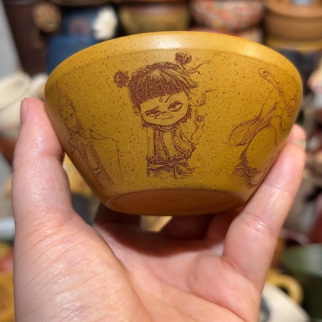 茶杯紫砂宜兴紫砂主人杯