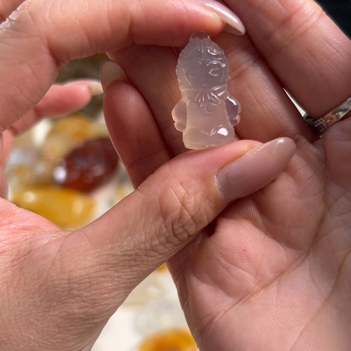 玛瑙/玉髓吊坠(不含链)未镶嵌