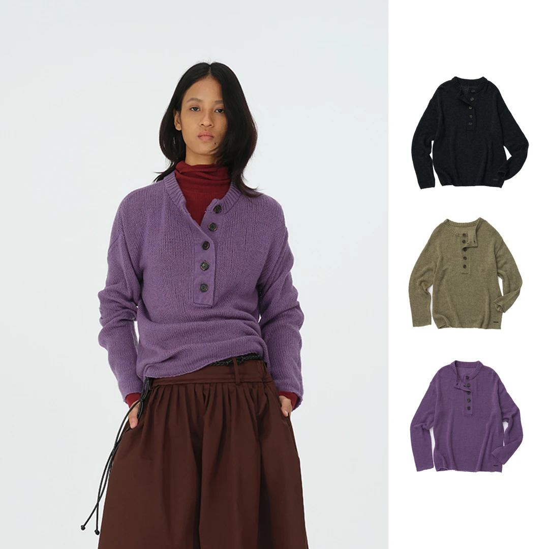 REFOUND TEN设计师品牌 松针polo衫气质女 DSC买手店 DY5R15018