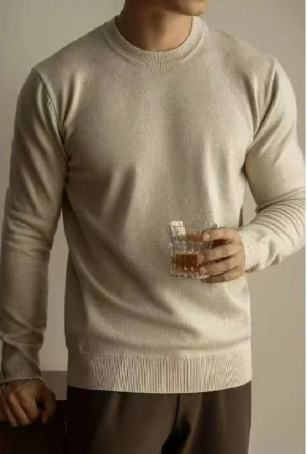 F65男士圆领毛衣 TT