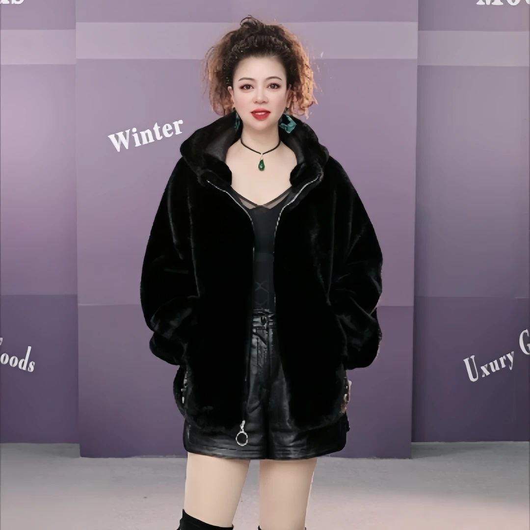 G62  莲姐专属丨时尚连帽休闲款外套百搭女士冬季保暖