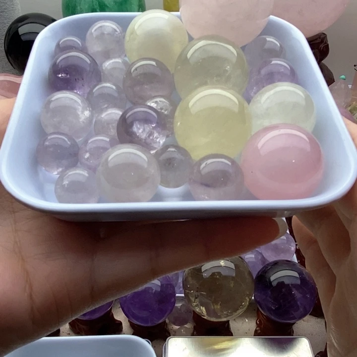 水晶珠宝半成品未镶嵌1