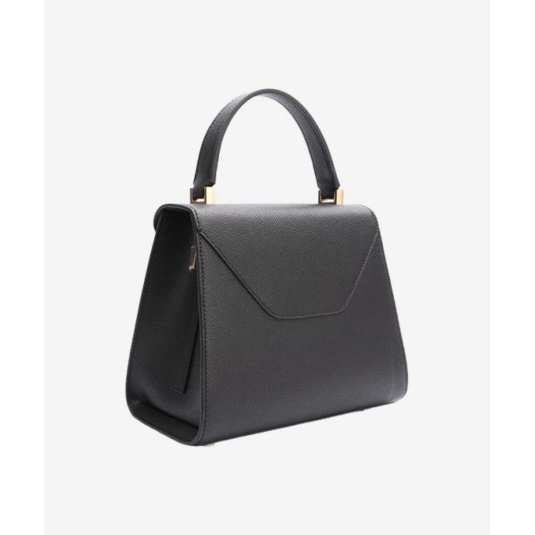 SHIYUN/施蕴黑色高定百搭款手提女包-34114