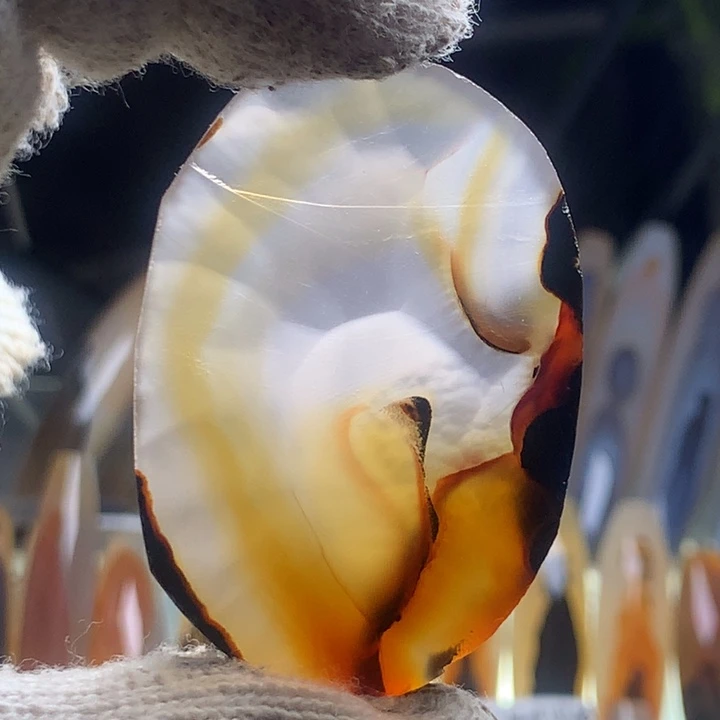 玛瑙/玉髓颈饰未镶嵌151