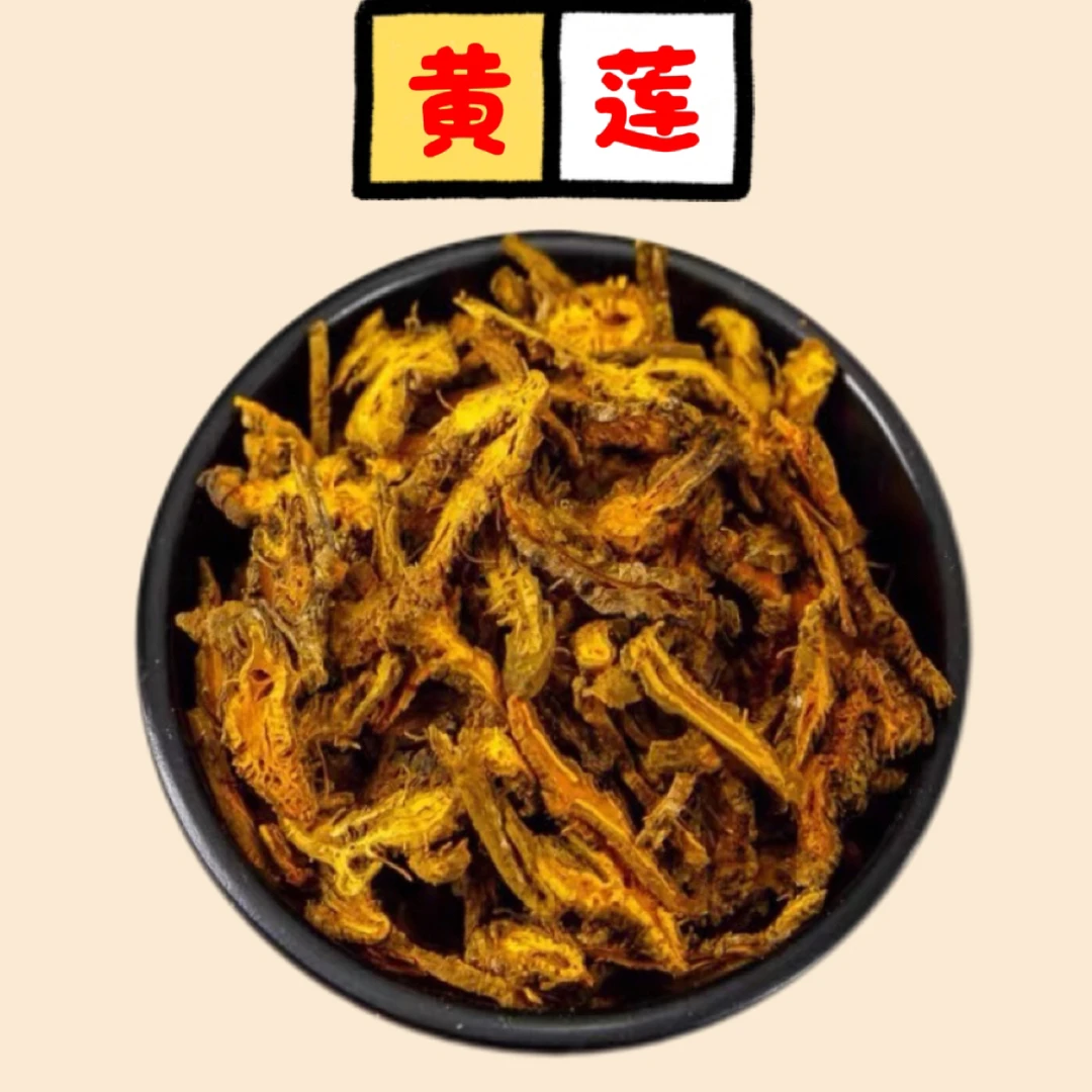 正宗【黄连】正品道地川黄连黄莲鸡爪连单支连食用滋补散装自然品质