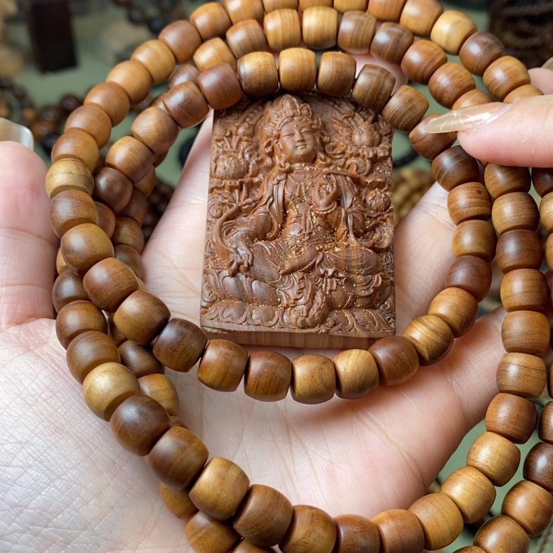 檀香木手串/手链美**爸一套89直切➕沉水牌，268