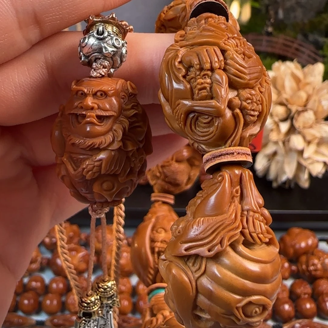 橄榄核手串/手链海***米钟馗