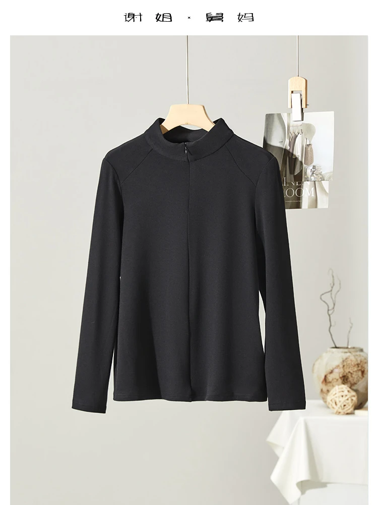 【谢姐专属】欧版时尚轻奢打底针织衫F009