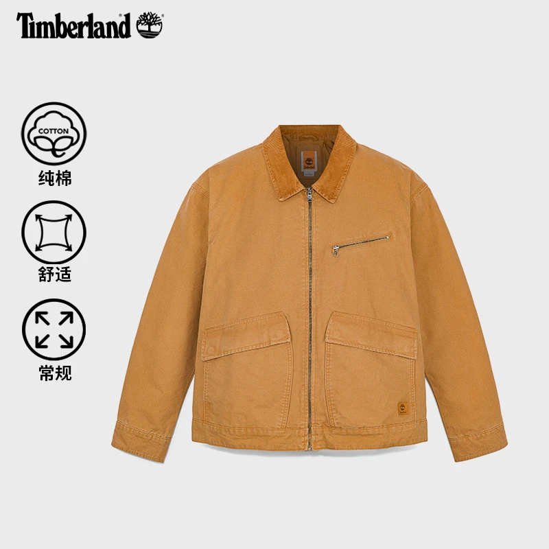 【琥珀流光】Timberland添柏岚官方男装工装夹克新款户外休闲A4245