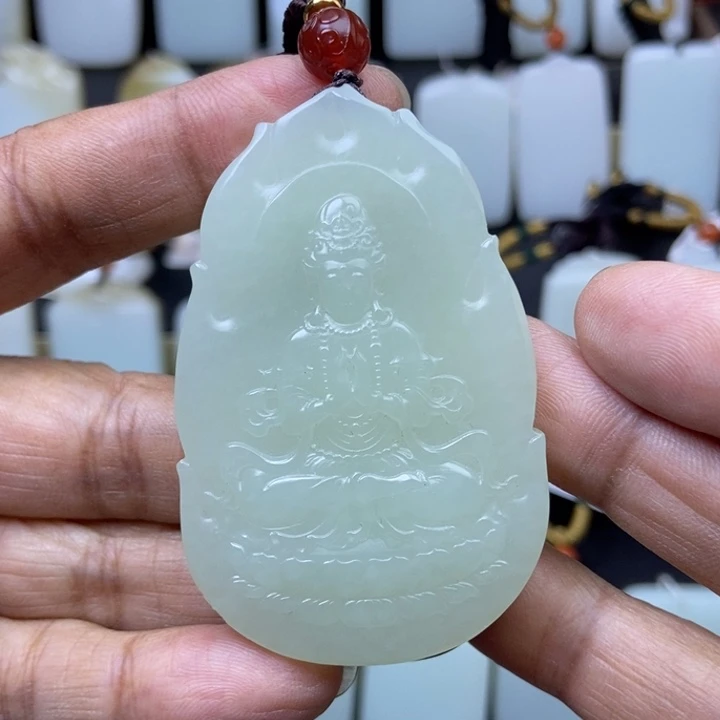 颈饰未镶嵌和田玉