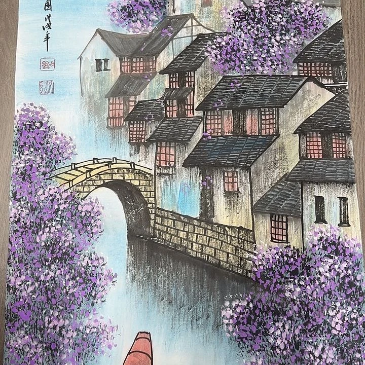 手绘国画作品欣赏9999