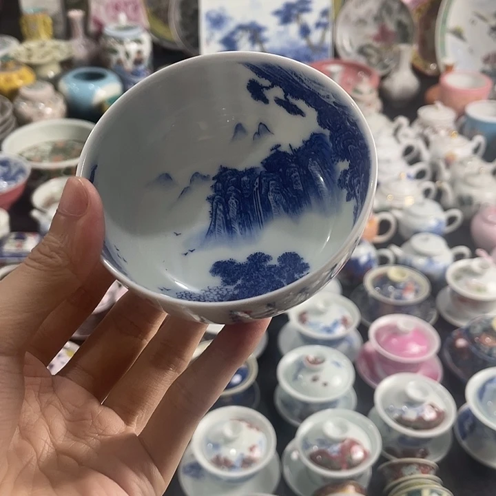 瓷片景德镇陶瓷茶具